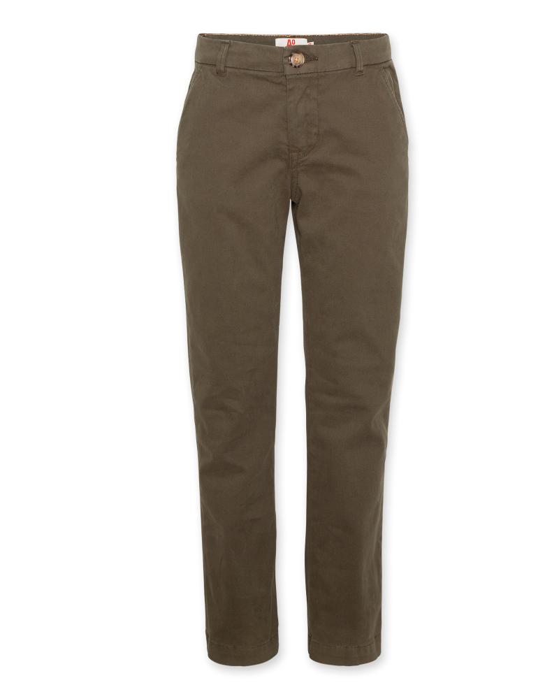 Barry Chino Pants - Dark Olive