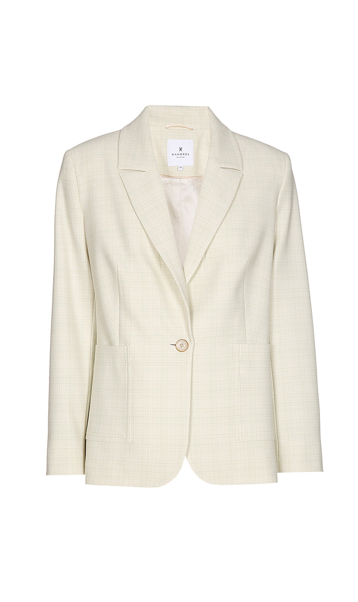 Bouchra - Blazer - Green Wash