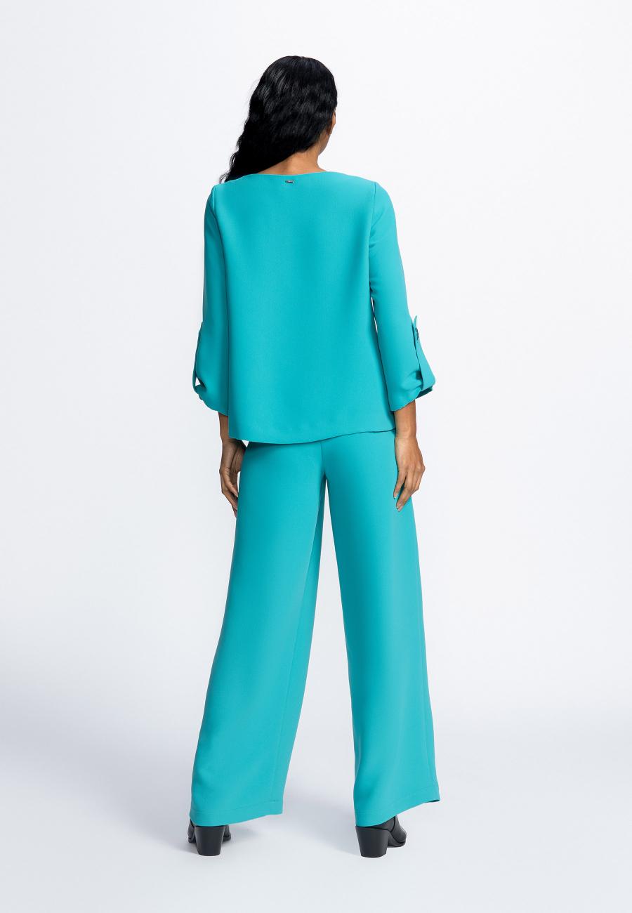 Phocas - Pantalon - Dark Aqua