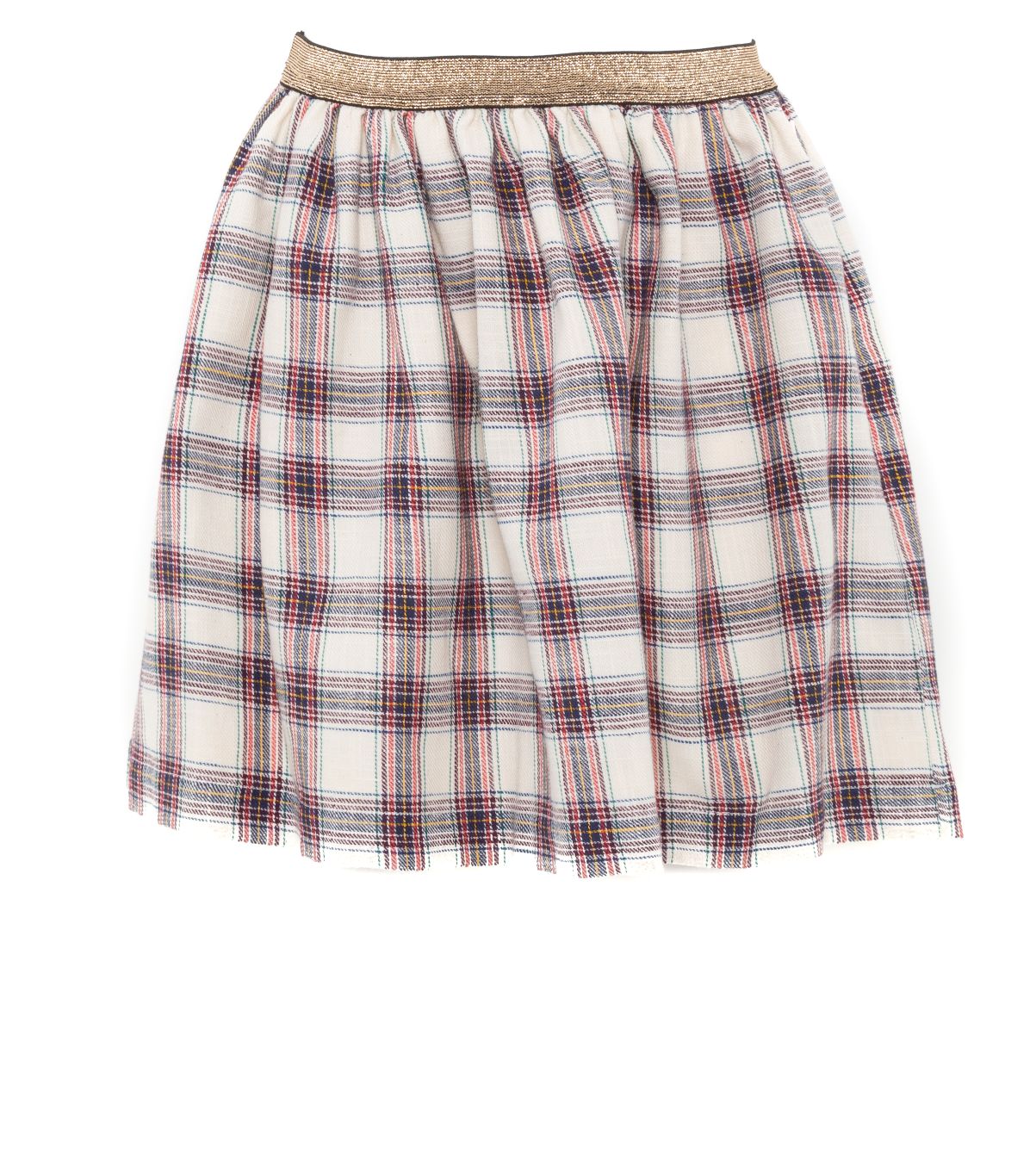 Mona Check Skirt - Multicolour