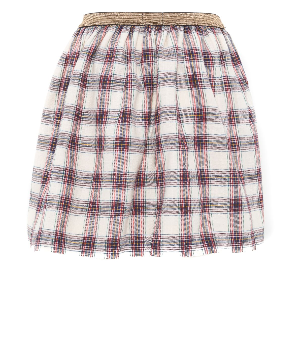 Mona Check Skirt - Multicolour