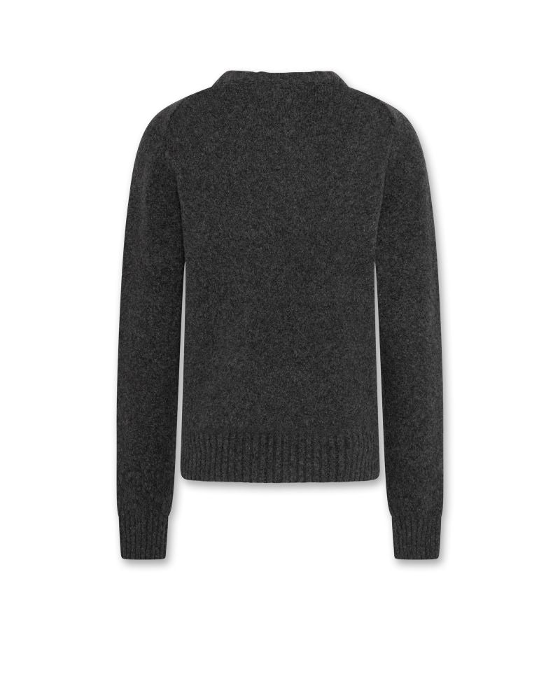 Boys - Knitwear - Adrian C-Neck Future - Dark Oxford