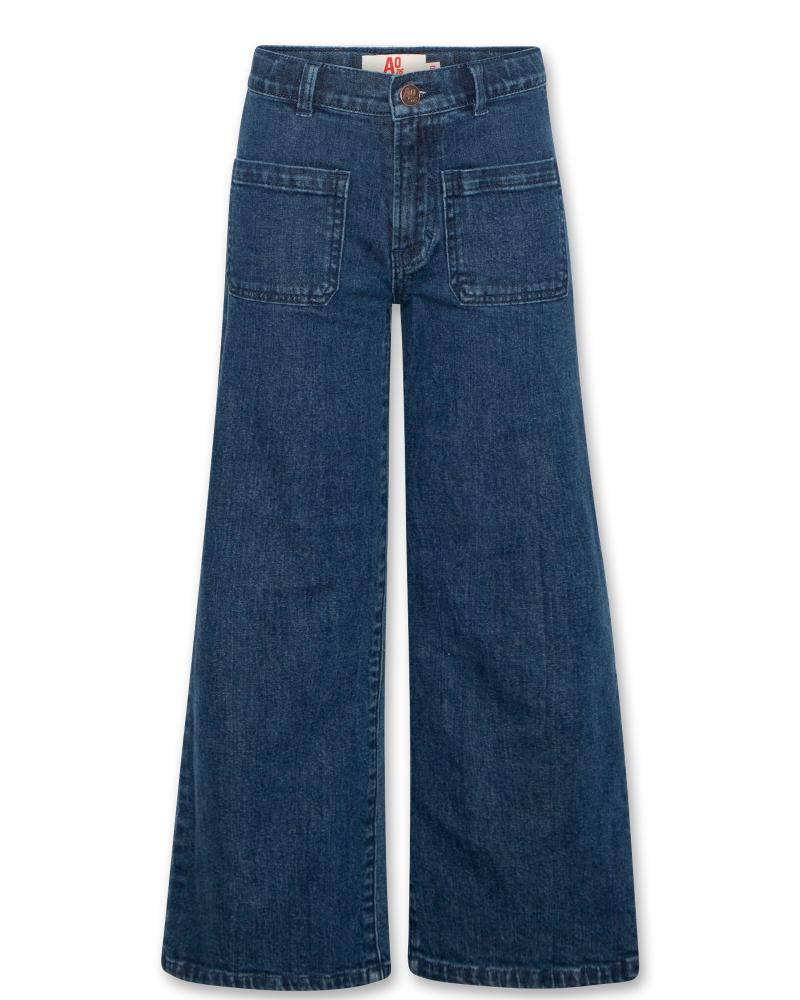 Girls - Pants - Olivia Jeans Flare Pants - Wash Middle