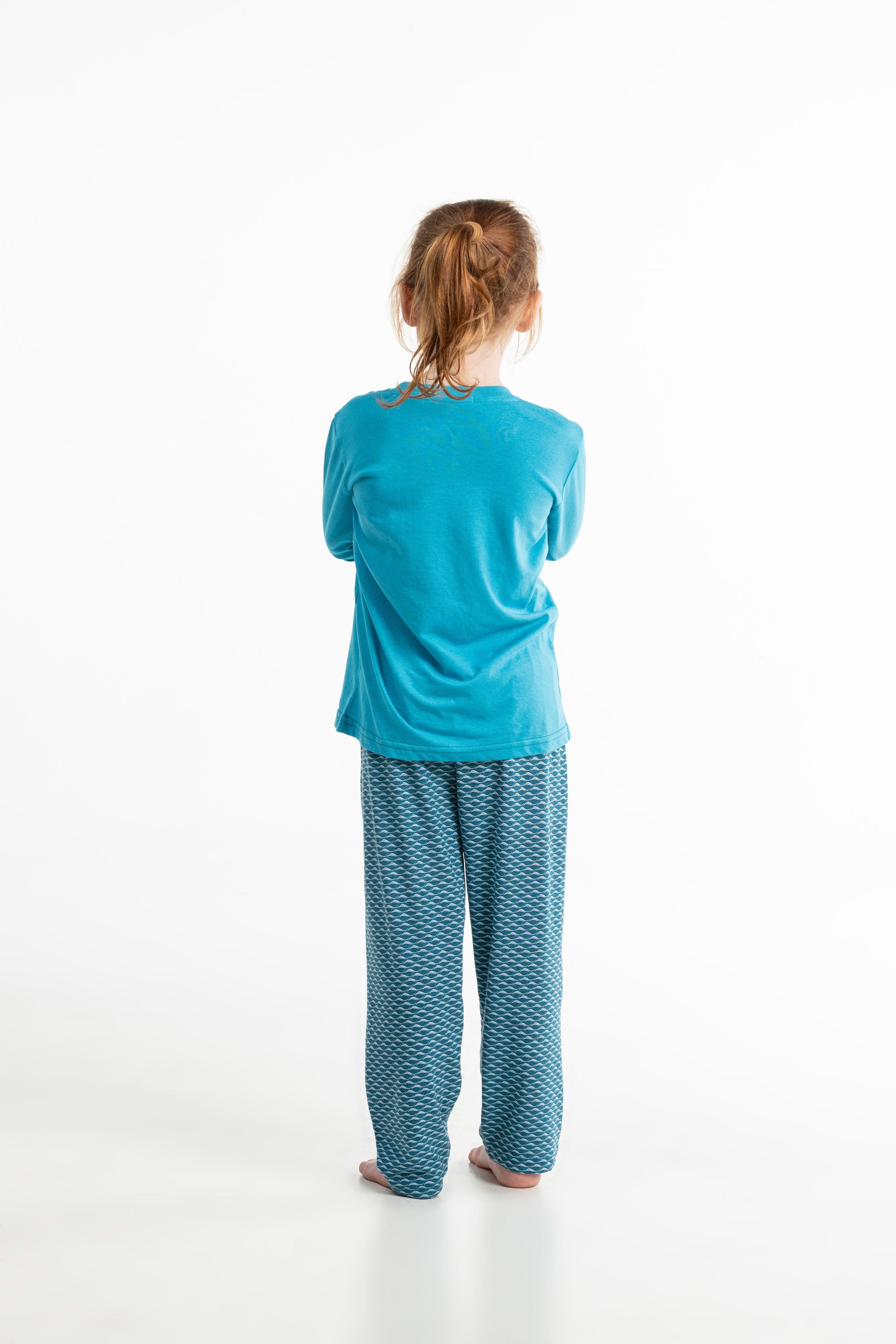 Lange Pyjama - Kid - Horizon Blauw