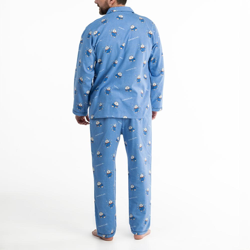 Lange Pyjama - Man - Vista Blue