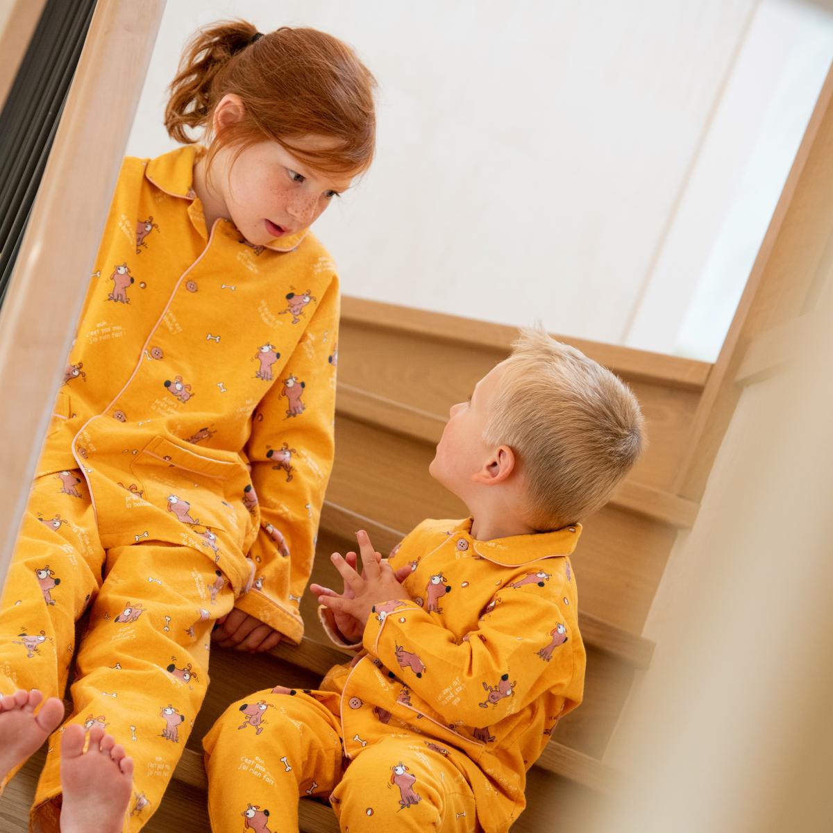 Lange Pyjama - Gemengd Kid - Mangue