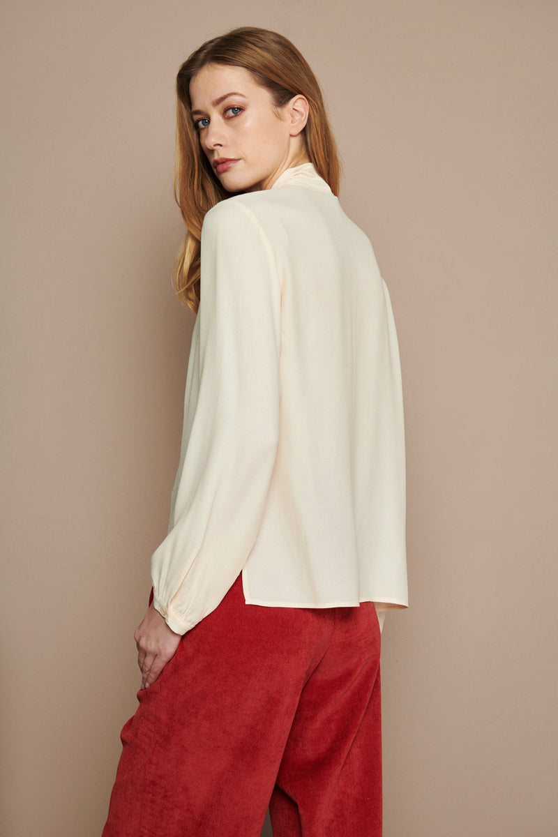 Blouse Tunique - Crème - TB04/142