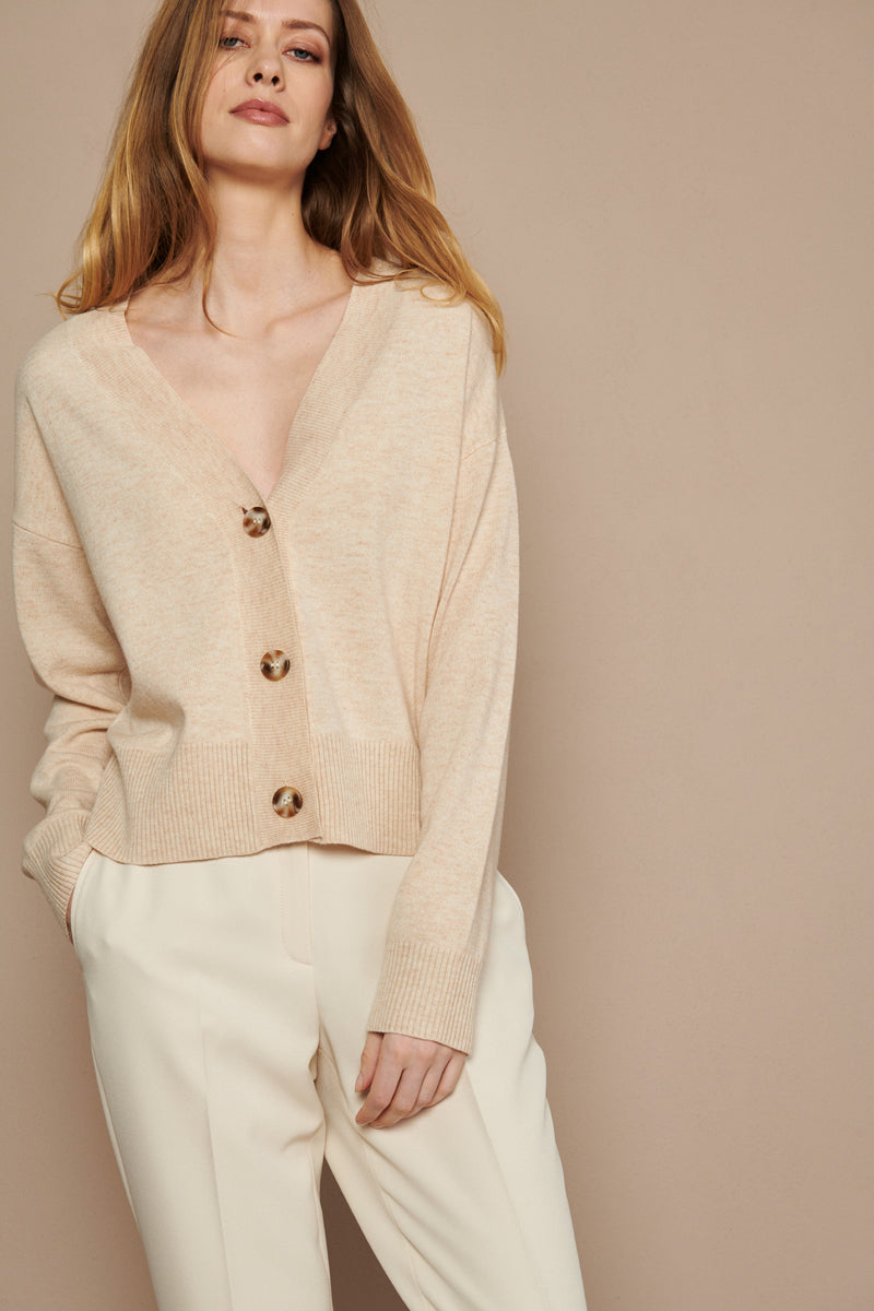 Cardigan - Beige - CA75/CHA