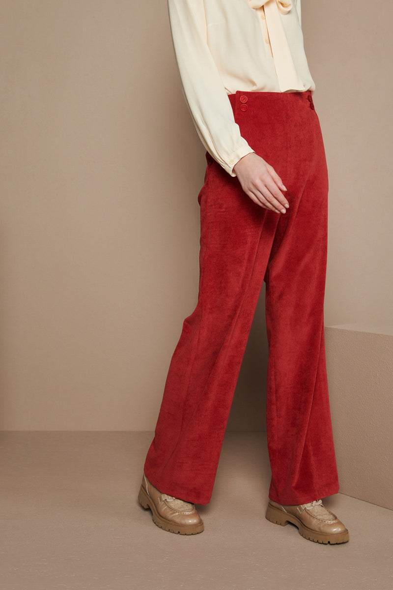 Pantalon - Rouge - TR42/182