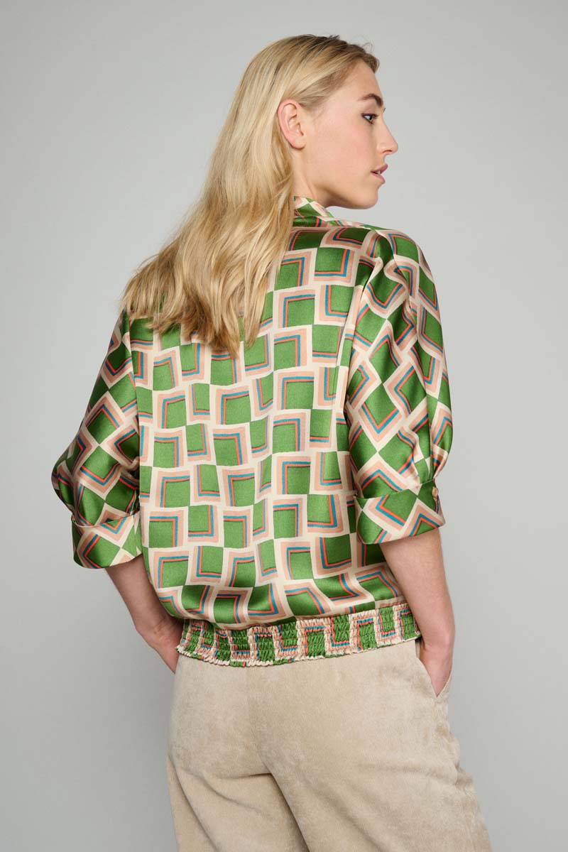 Blouse Tuniek - Groen - TB14/744.E