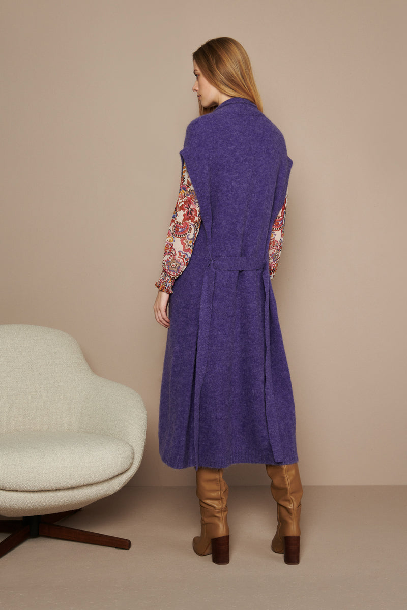 Cardigan - Violet - CA55/VIO