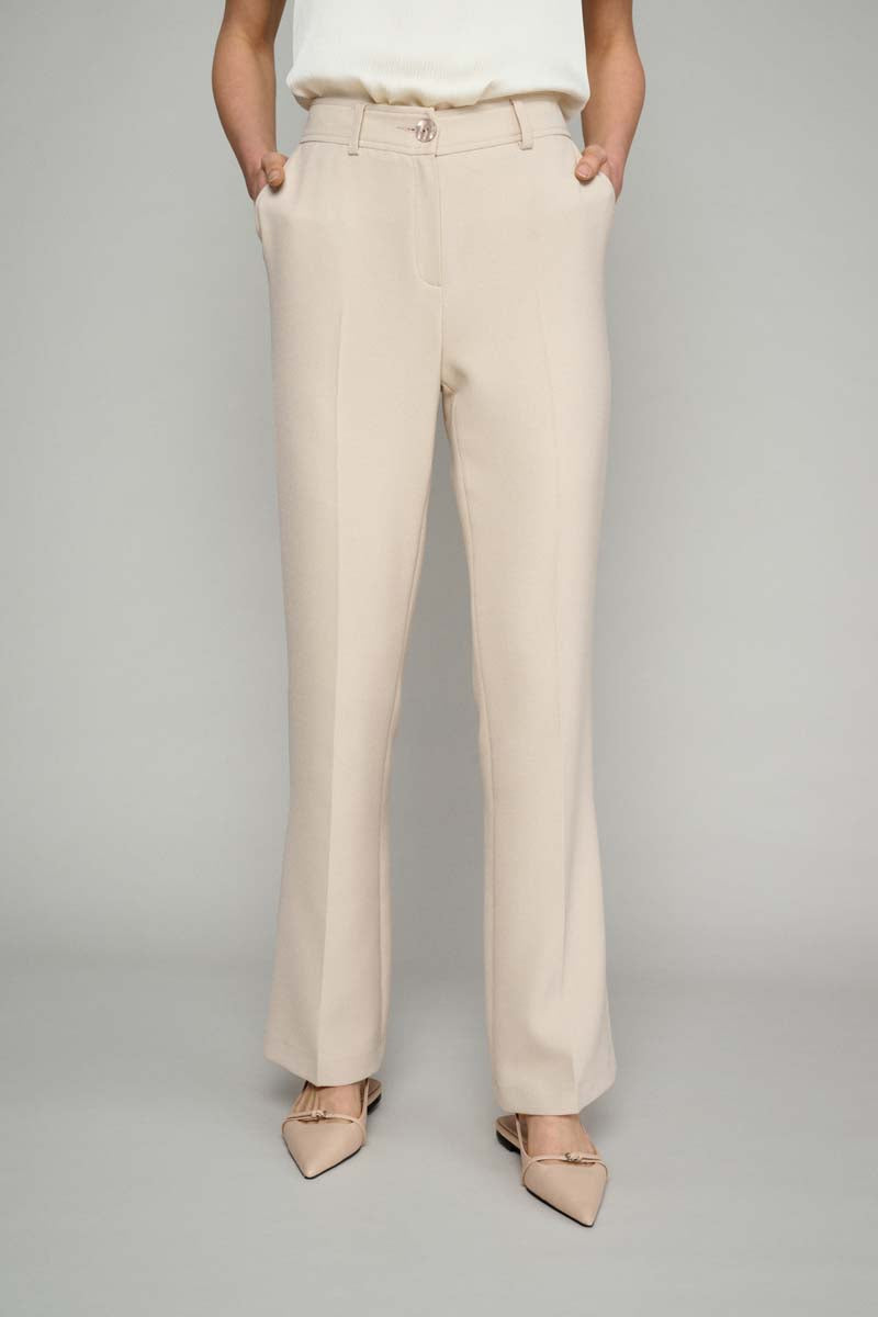 Pantalon Beige Confortable - Beige