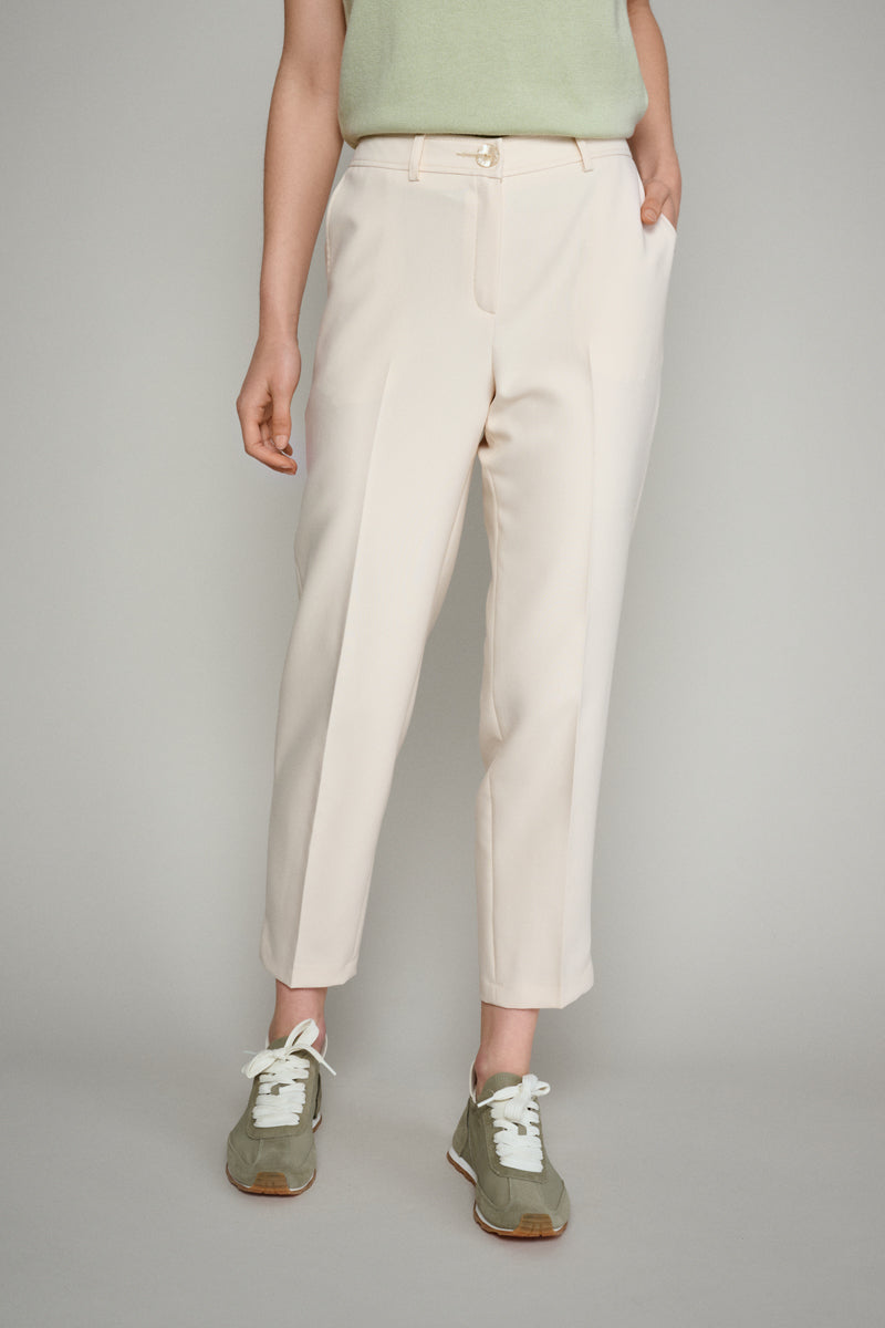 7/8 Broek In Beige - Beige