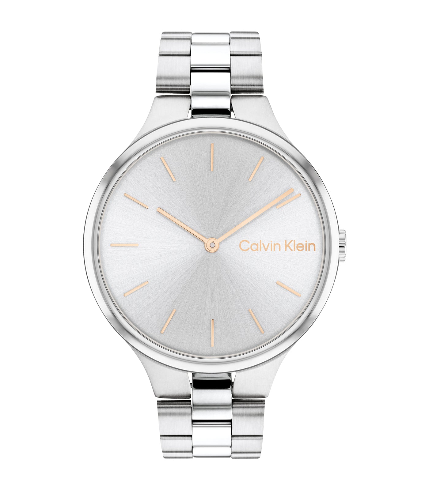 Calvin Klein - Timeless - Vrouwen - Zilveren Armband - Stalen Wijzerplaat - Zilveren Kast