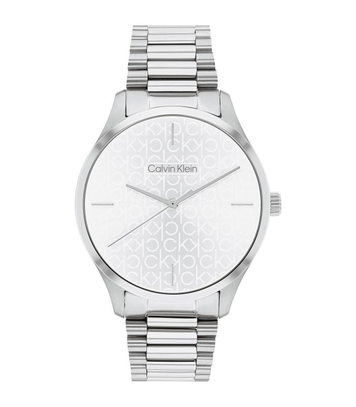 Calvin Klein - Iconic - Vrouw - Zilveren Armband - Stalen Wijzerplaat - Zilveren Kast