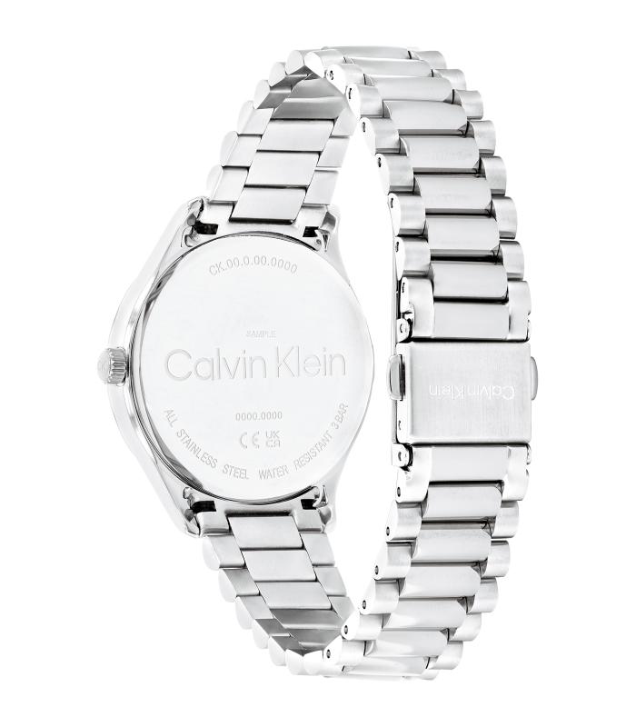 Calvin Klein - Iconic - Vrouw - Zilveren Armband - Stalen Wijzerplaat - Zilveren Kast