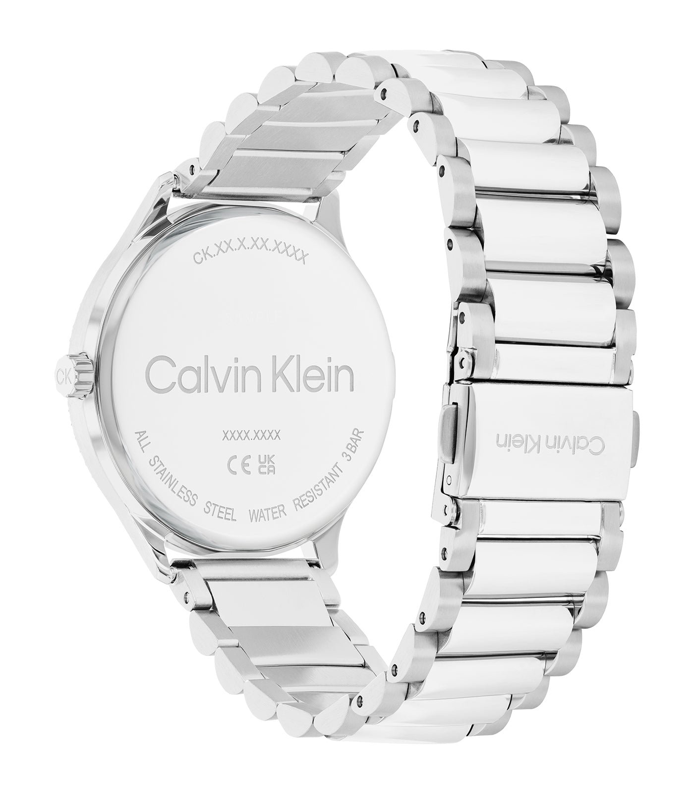 Calvin Klein - Timeless - Unisex - Armband Staal - Stalen Kast - Zilver Wijzerplaat