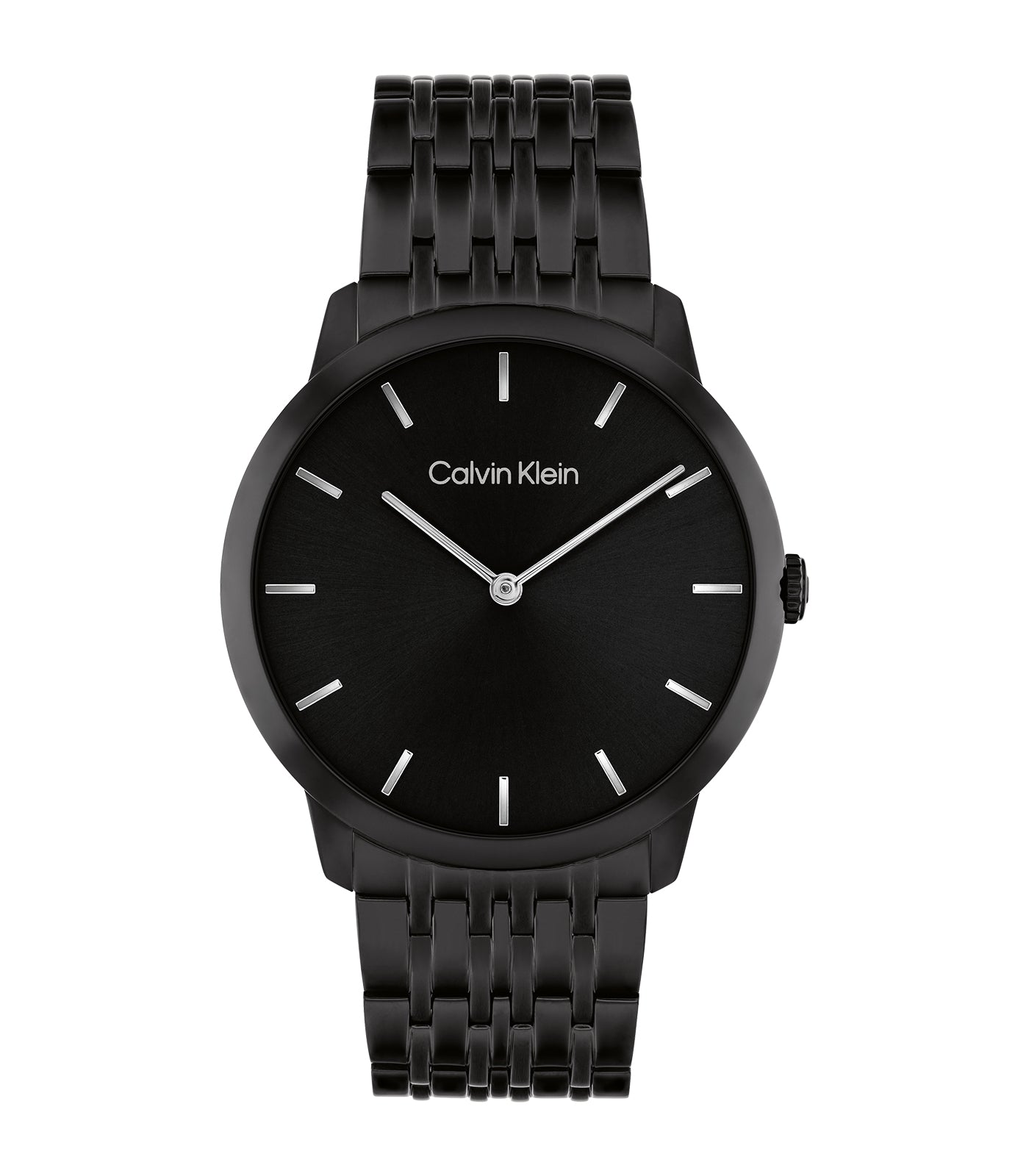 Calvin Klein - Timeless - Man - Zwarte Pvd Armband - Zwarte Pvd Kast - Zwarte Wijzerplaat