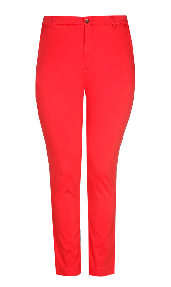 X Paron S23 - Pantalon - Hibiscus