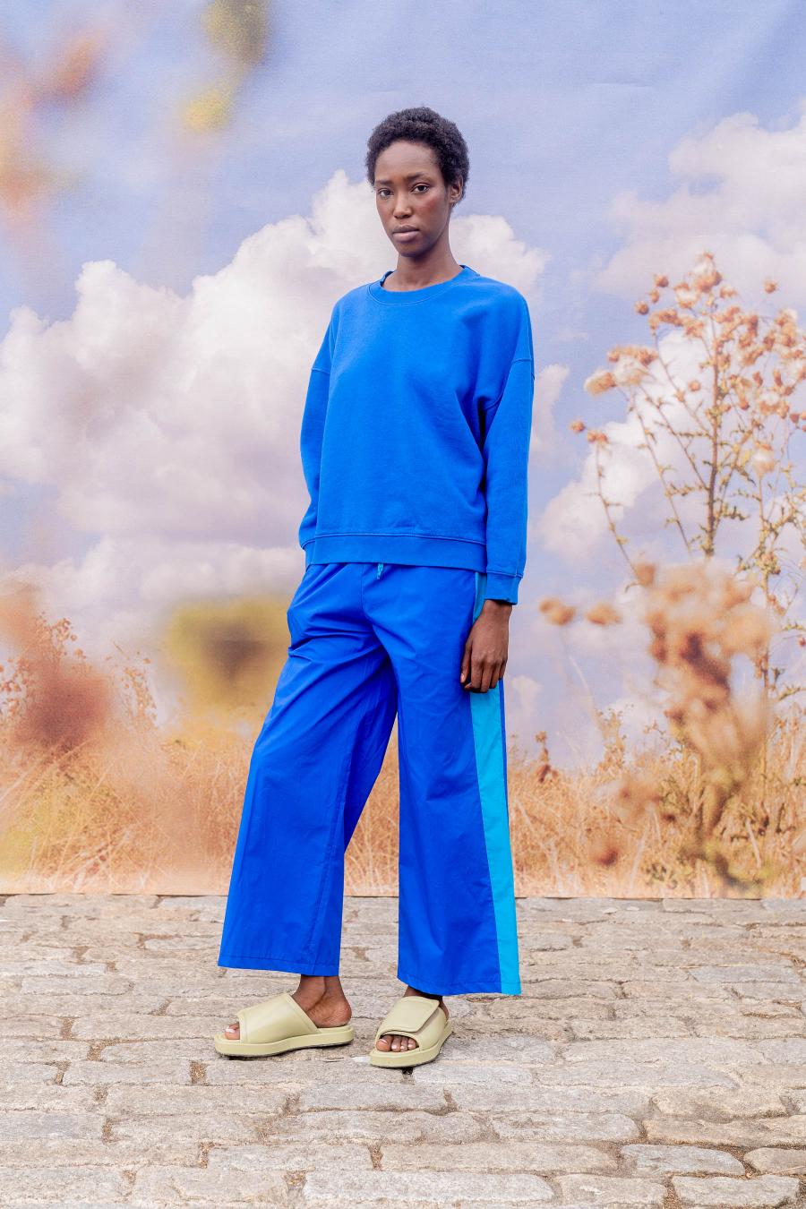 Drop Trousers Royal Blue