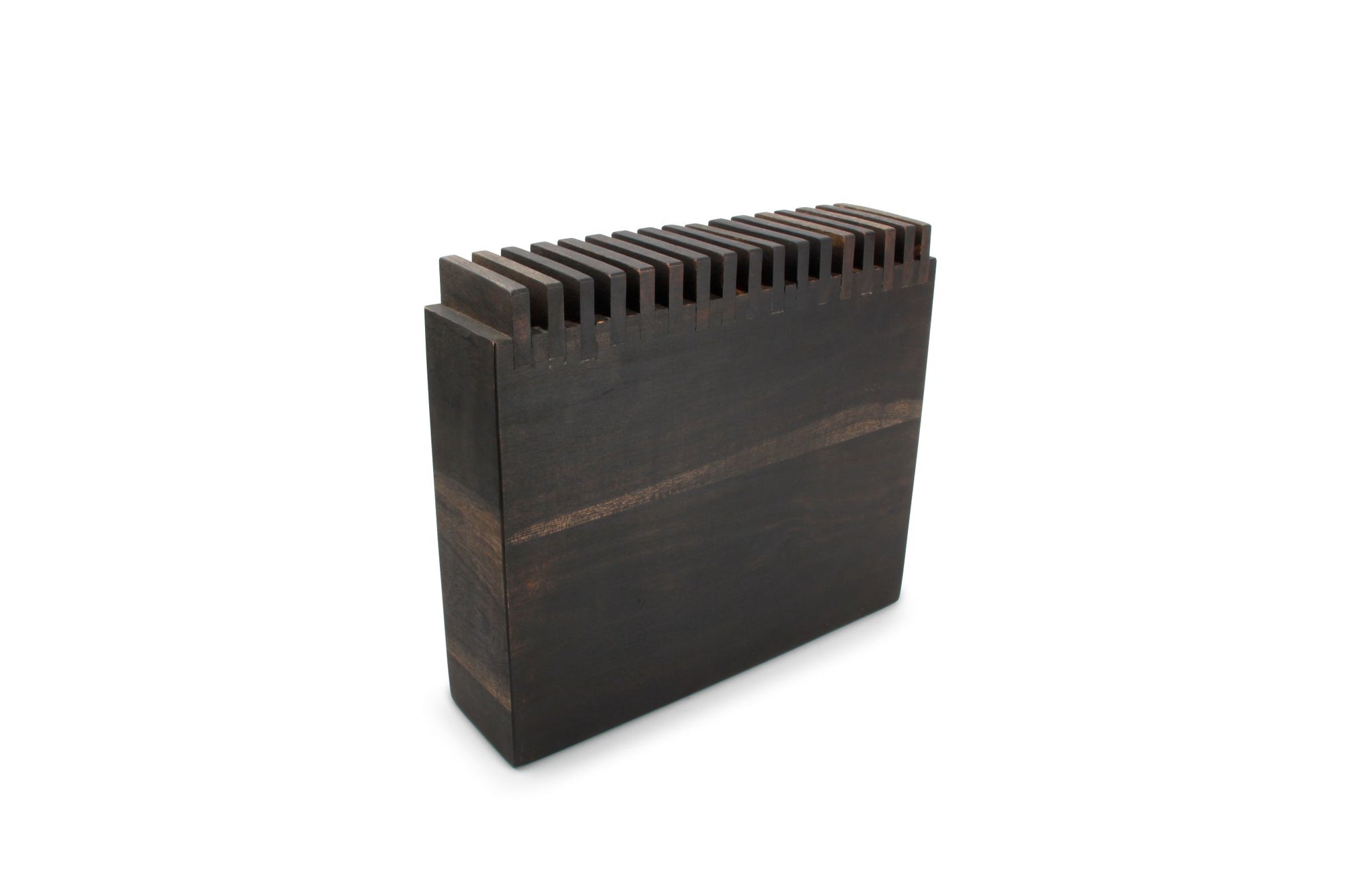 S&P - Messenblok 31xH26,5cm hout zwart Rural