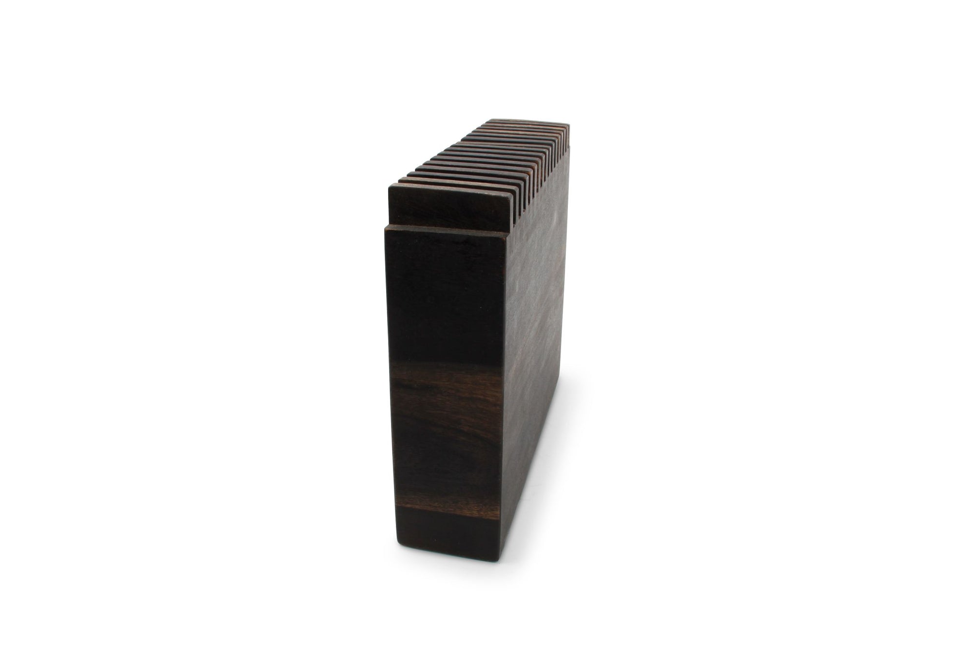 S&P - Messenblok 31xH26,5cm hout zwart Rural