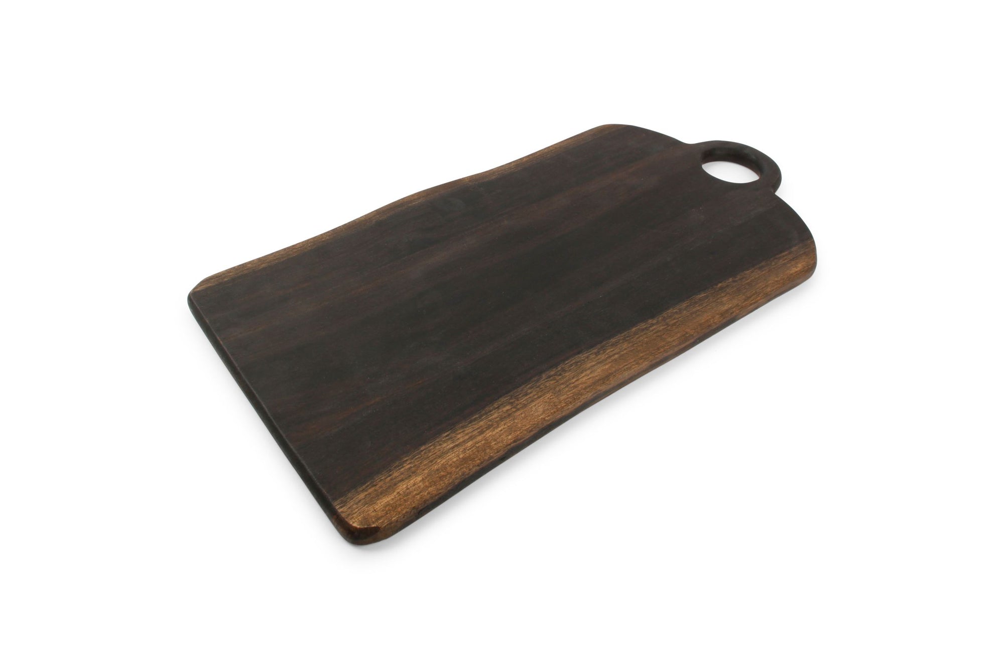 S&P - Serveerplank 50x25xH1,5cm hout zwart Chop