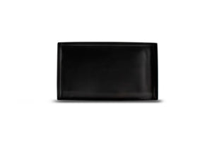 Salt & Pepper Opbergbak 28x16xh3cm Geborsteld Zwart Vanity