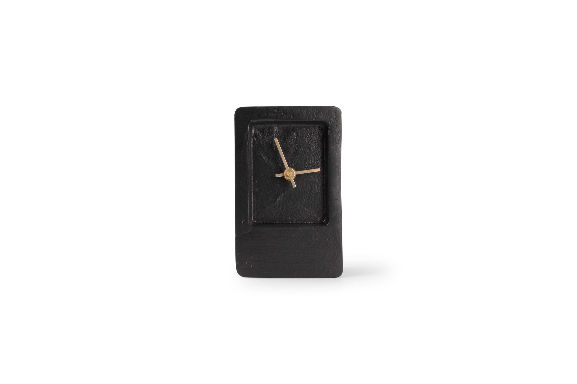 S&P - Horloge de table 11xH18cm noir edge Zone