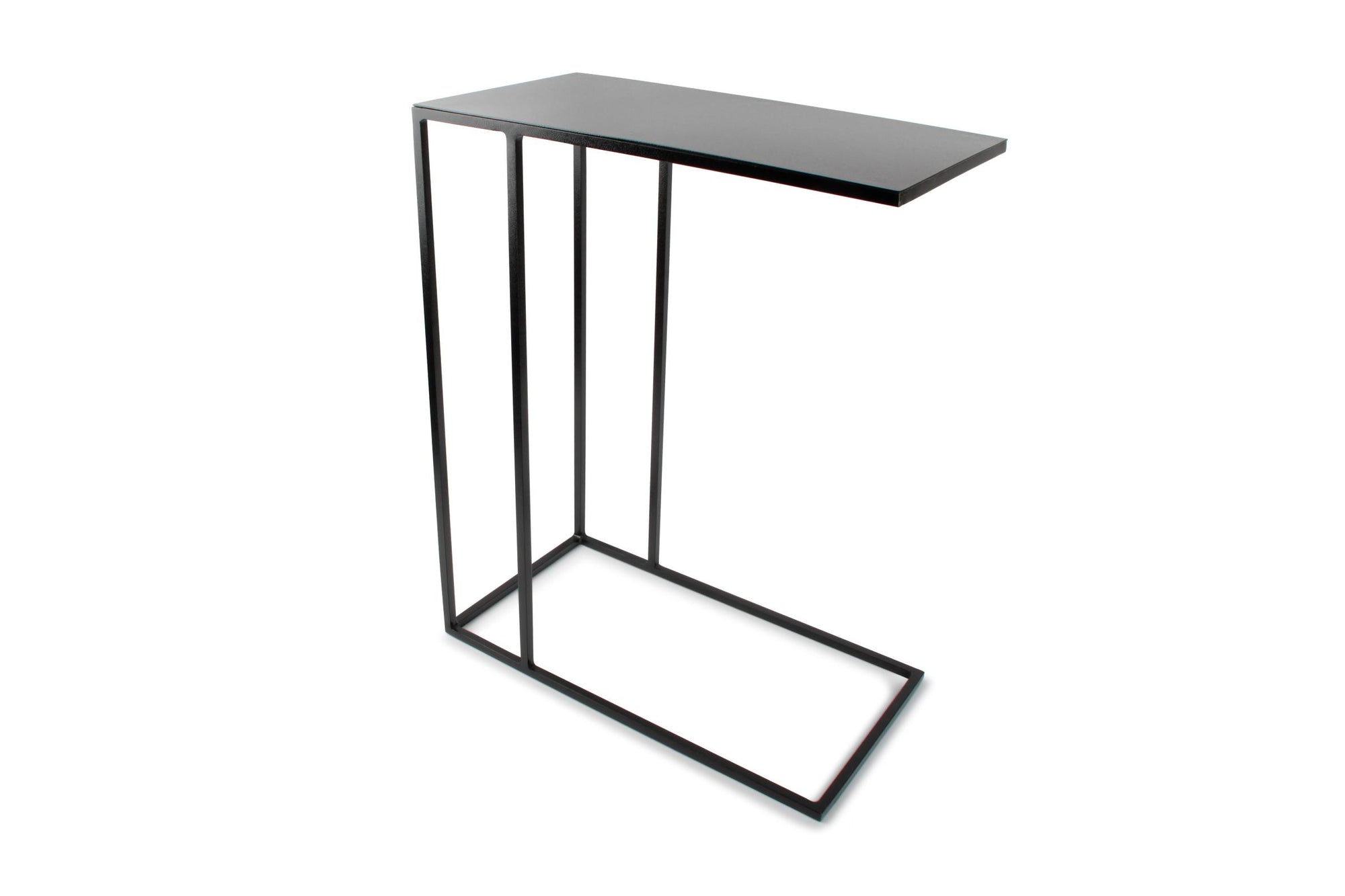 S&P - Table gigogne 48x26xH64cm noir Ivy