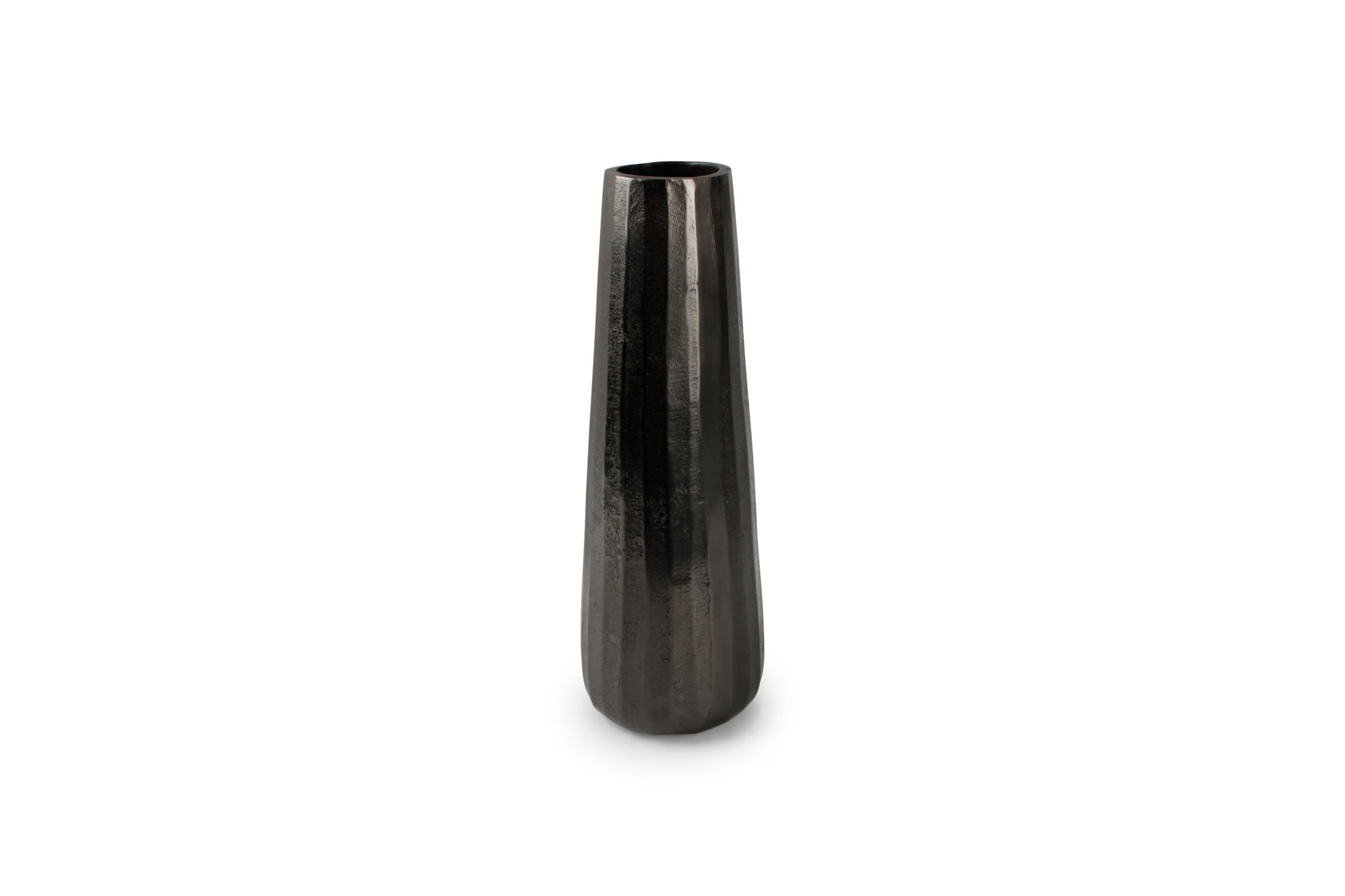 S&P - Vase 13xH39cm noir Duro