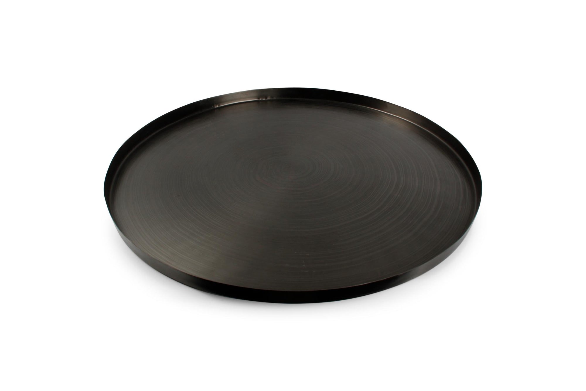 S&P - Plat décoratif 61cm noir swirl Servo