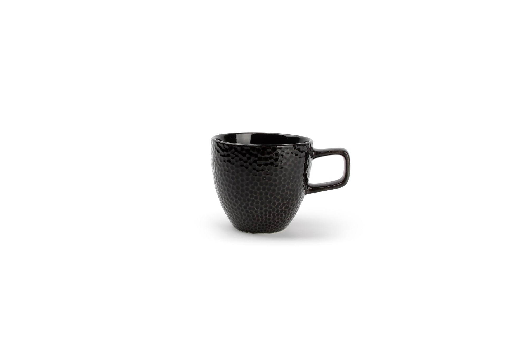 S&P - Tasse 20cl Et Soucoupe Noir Mielo - 1 Set - 4 Pièces