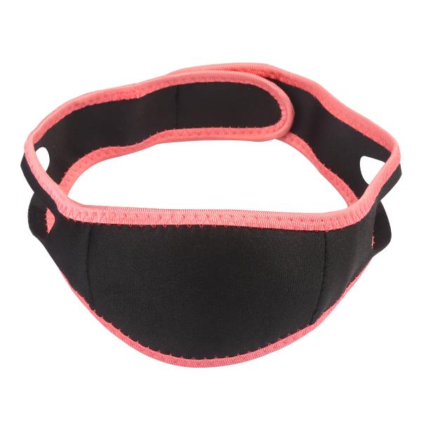 Bandeau Visage Lift Up Visage En V - Zwart/Roze