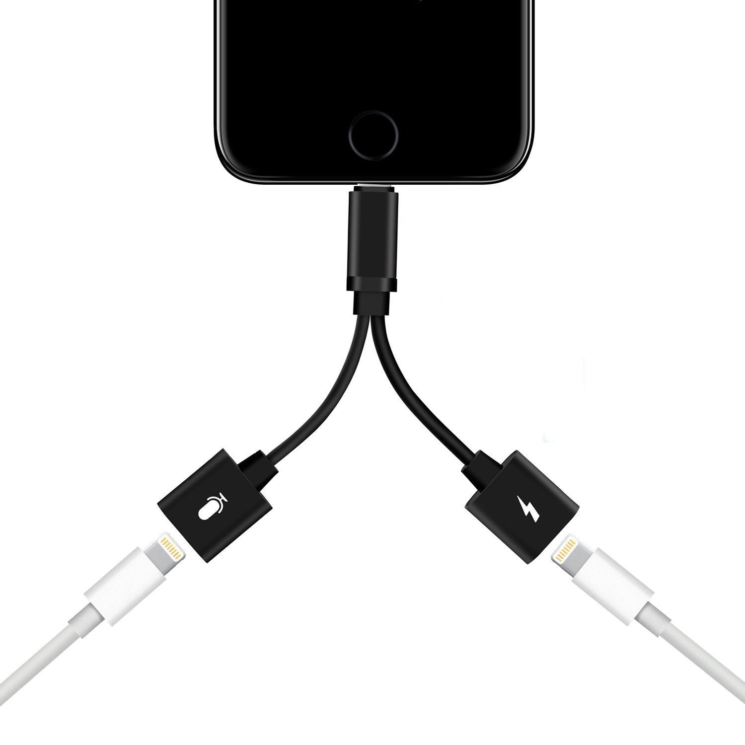 Adapter Voor Ios 11 En + - Zwart