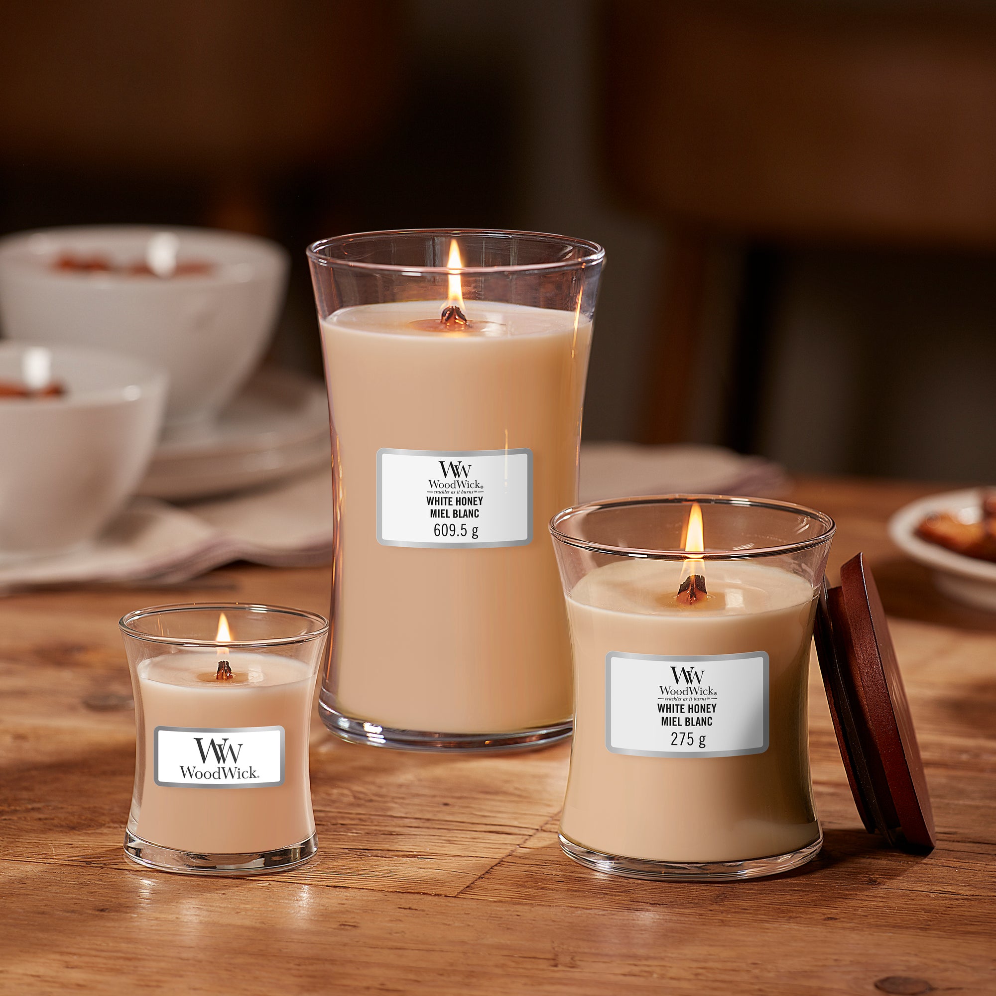 WW White Honey Large Candle
