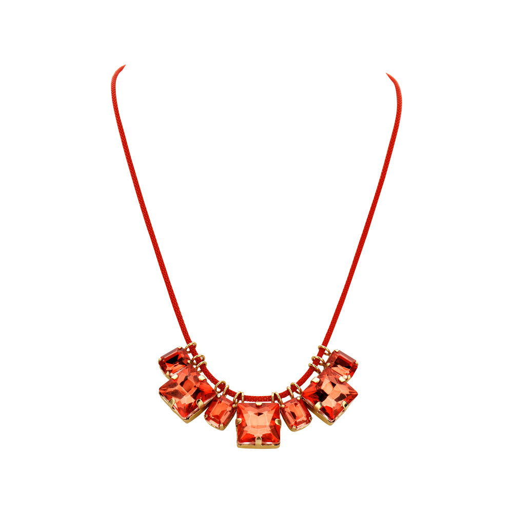 Collier - Bhutan - Oranje