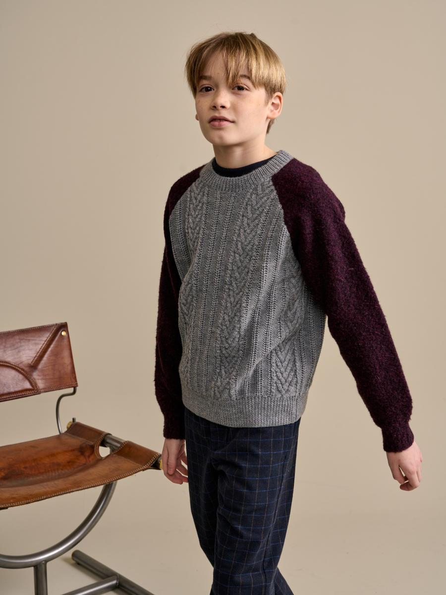 Jongen - Knitwear - Aece - H. Grey