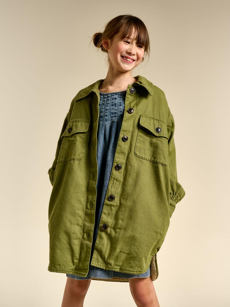 Meisje - Overshirt - Arian - Army