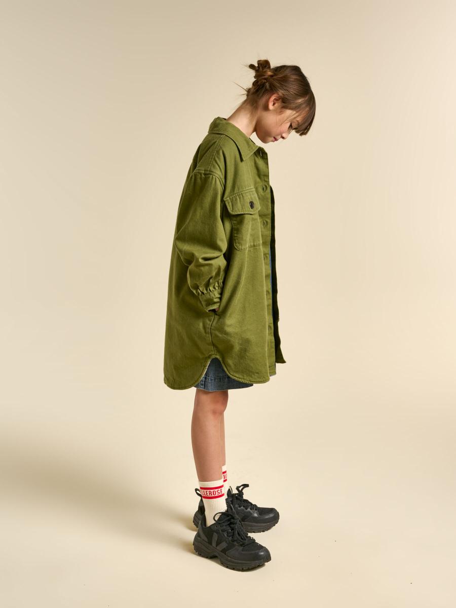 Meisje - Overshirt - Arian - Army