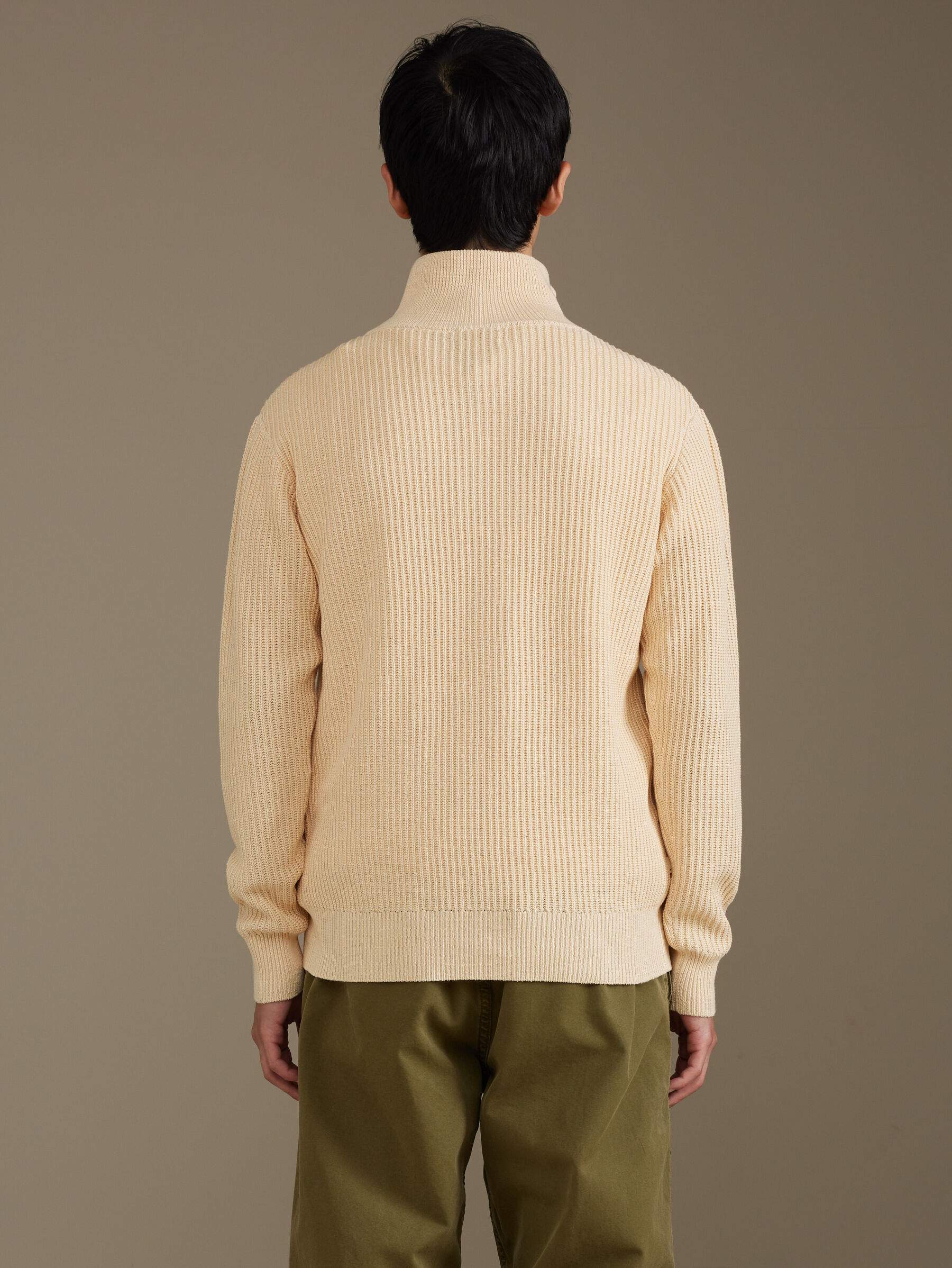 Knitwear - Asizip K1366U - Ivory