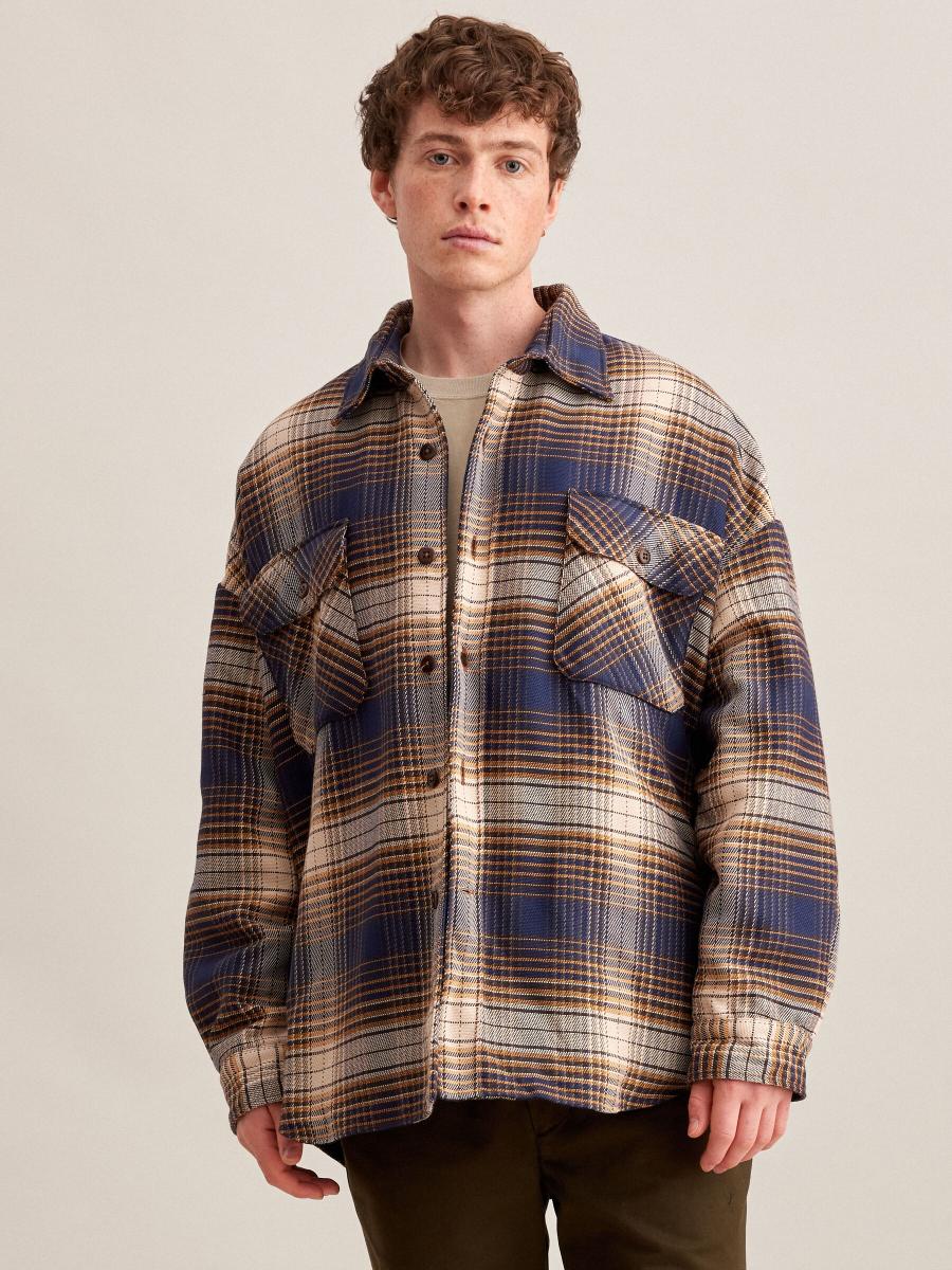 Man - Overshirt - Lowe - Check B