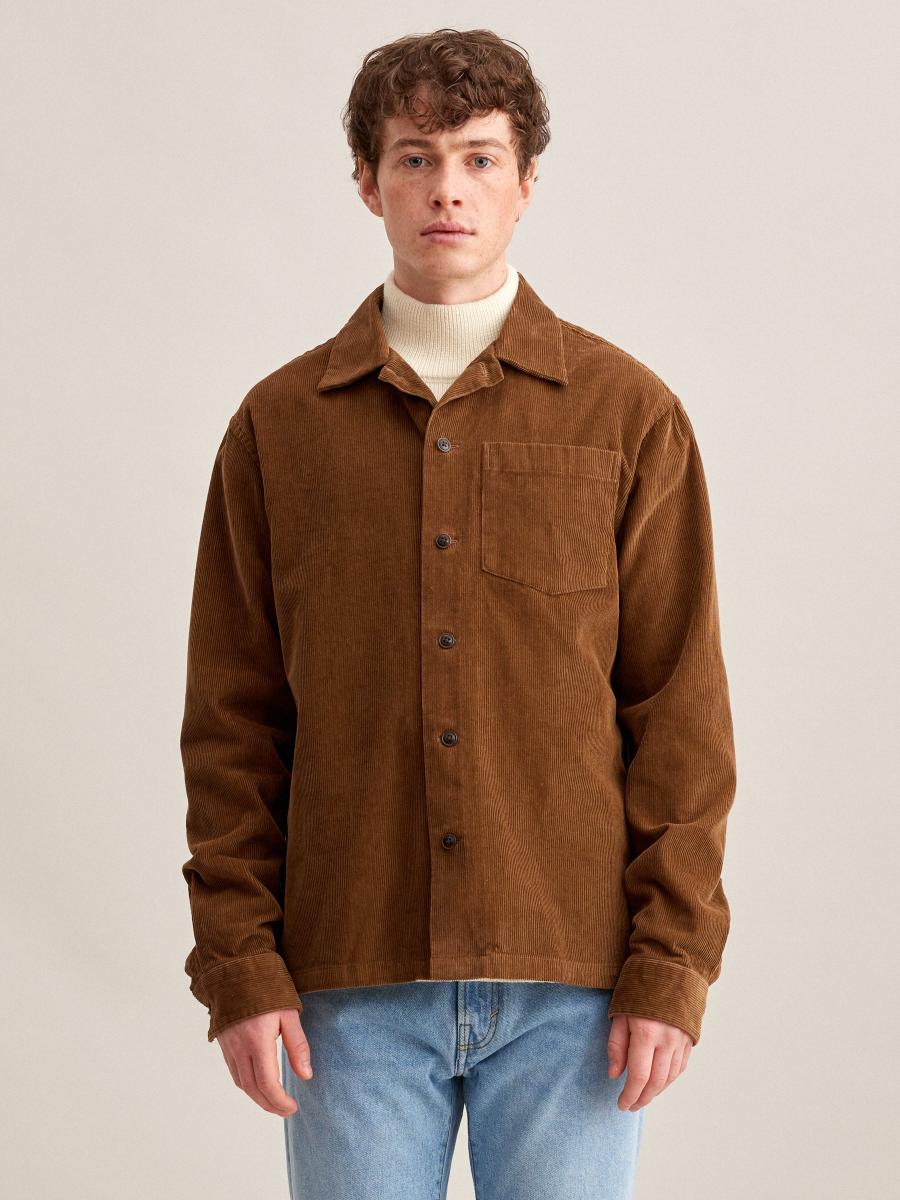 Man - Overshirt - Goney32 - British Khaki