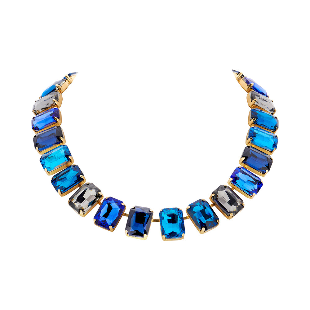 Collier - Brazilia - Multi Blauw