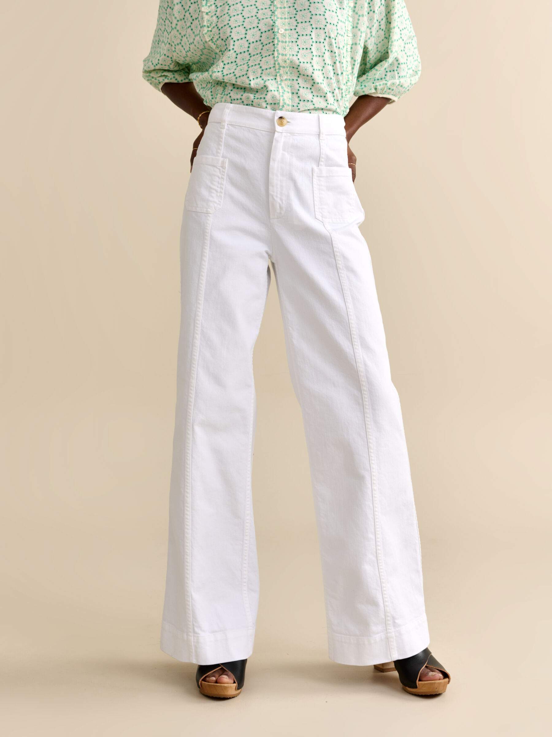 Pant - Lukas R0827 - White