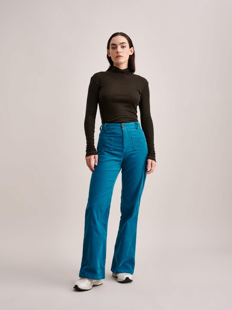 Vrouw - Broek - Park32 - Turquoise - W