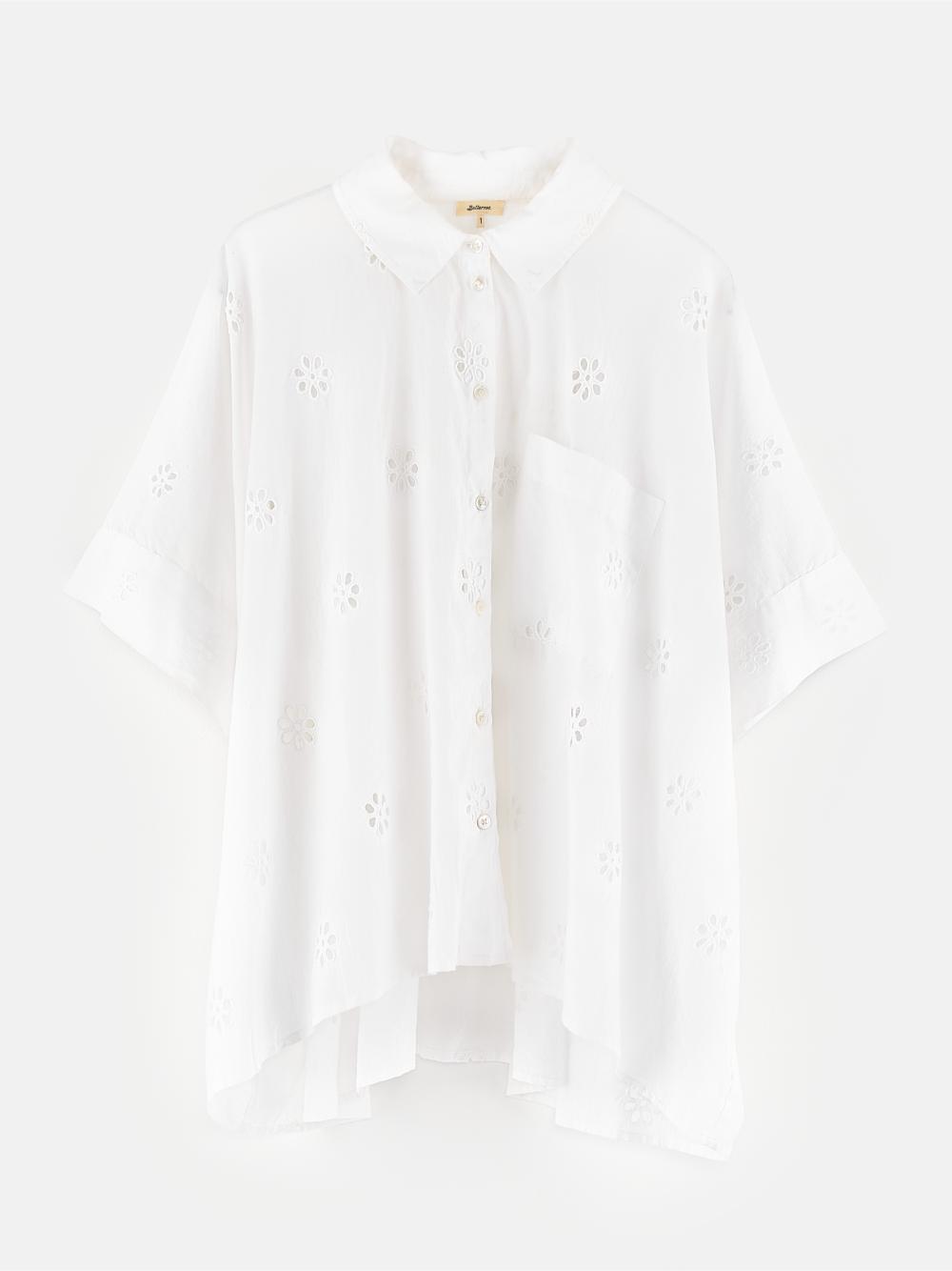 Blouse - Cosmic - White