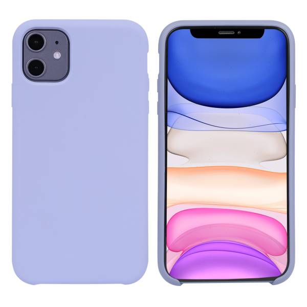 Hardcase Voor Iphone 11 Van Silicone - Violet