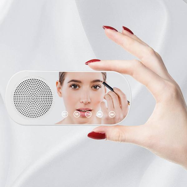 Enceinte Reveil Bluetooth - Blanc