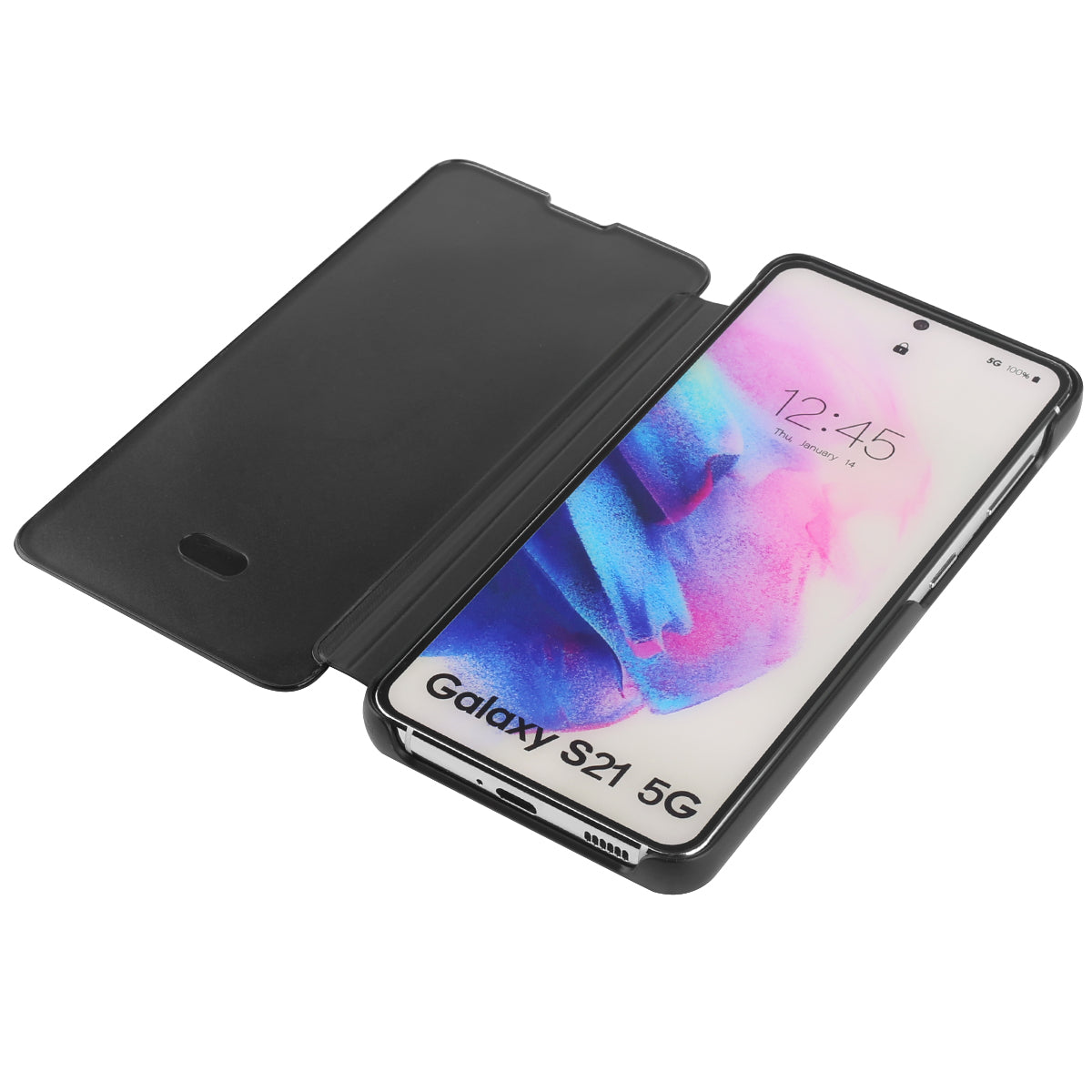 Etui Galaxy S21 5G - Zwart